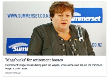 Megabucks for retirement bosses