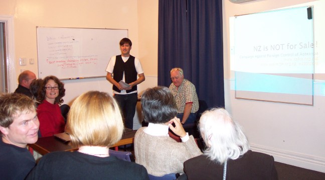Opening a Lower Hutt public meeting on the TPPA, April 2011