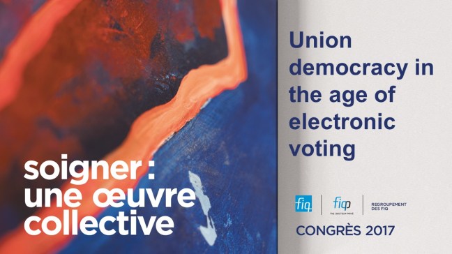 Union Democracy and Electronic Vote